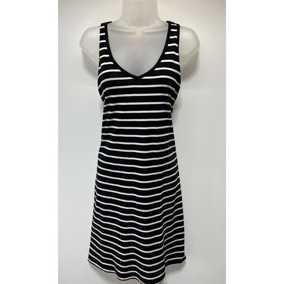 Joe Fresh dress, Black/white stripes, Size XL - Picture 1 of 7